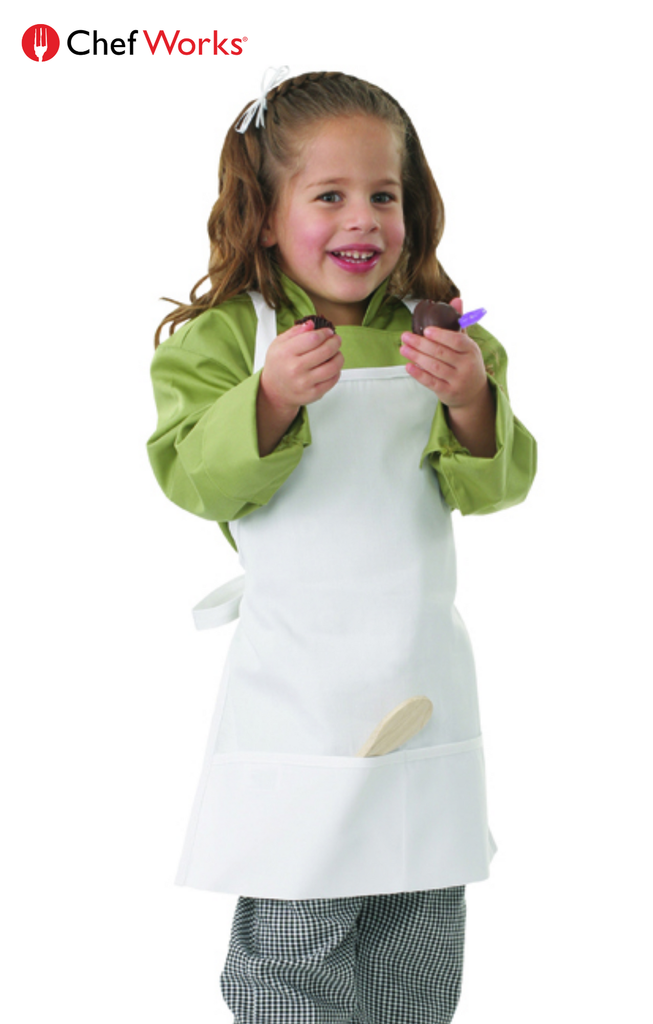 Chef Works Kids Chef Apron A3002 Alice Clothing Leeming Perth
