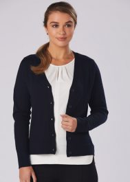 BMK Ladies Wool Blend Stretch Two Buttons Mid Length Jacket | M9200