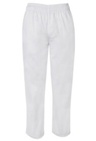 Acacia Unisex White Elasticated Pant