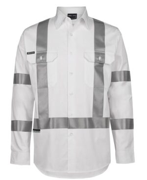 JB's L/S 190G Bio Motion Night Shirt with Reflective Tape | 6BNS